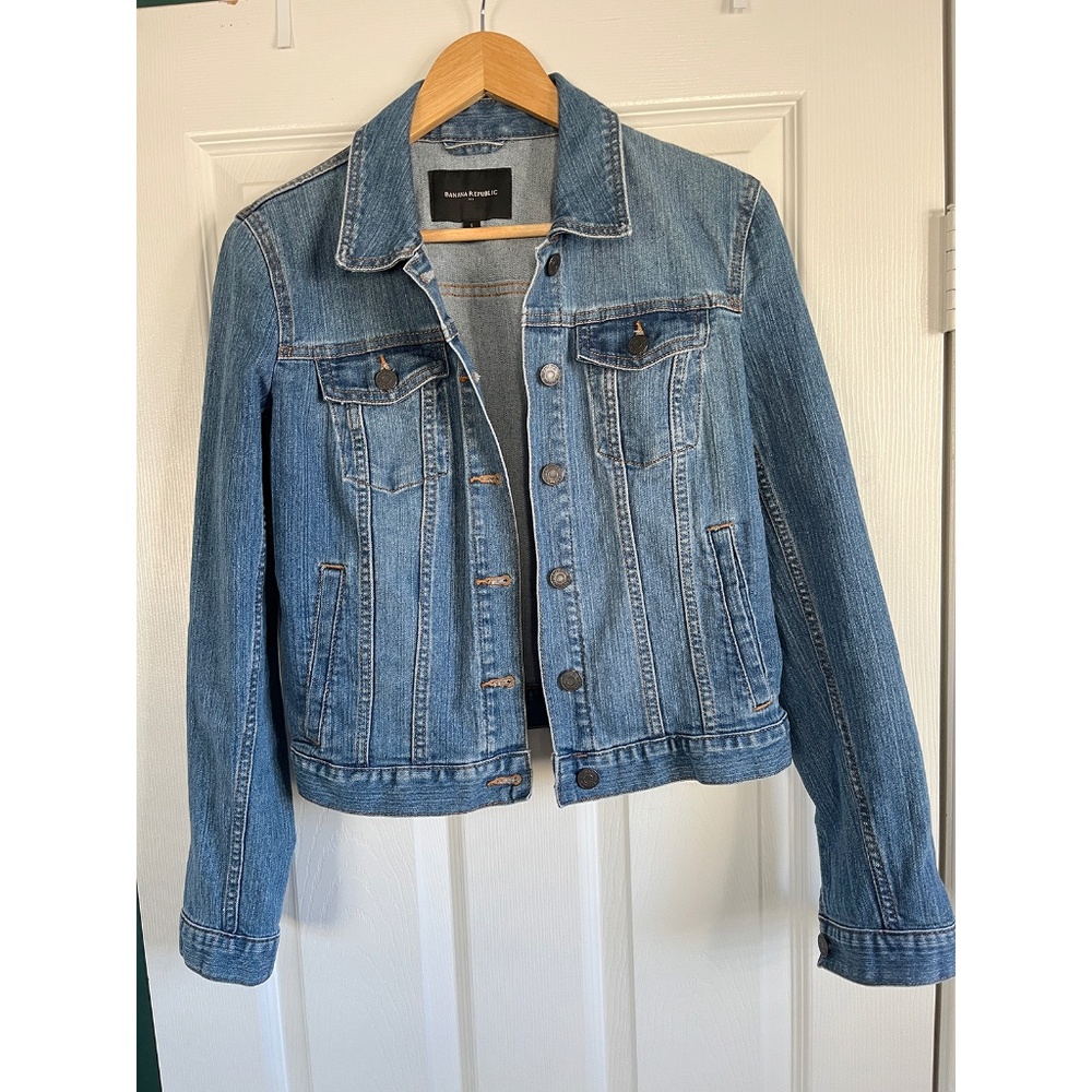 Banana Republic jean jacket, size S